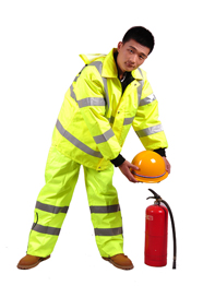 綠色長袖反光工作服TMFGGZF-009 綠色長袖反光工作服TMFGGZF-009