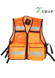 網格橙色反光服TMJZGZF-002 網格橙色反光服TMJZGZF-002