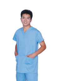 手術服外科男裝短袖TMSSF-005 手術服外科男裝短袖TMSSF-005