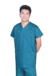 綠色手術服夏裝定制TMSSF-002 綠色手術服夏裝定制TMSSF-002