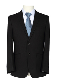 黑色磨毛職業西服套裝TMXFH100401 黑色磨毛職業西服套裝TMXFH100401