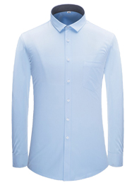 男長袖小領襯衣 YM4507 男長袖小領襯衣 YM4507