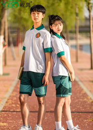 屹奧2019初高中夏季校服運動款短袖短褲套裝 屹奧2019初高中夏季校服運動款短袖短褲套裝